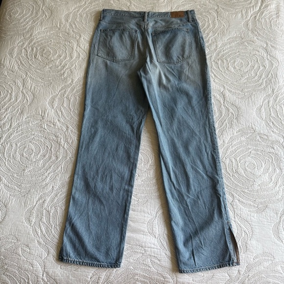 Madewell - The Perfect Vintage Straight Jean Applefield Wash: Side-Slit Edition - Picture 12 of 14
